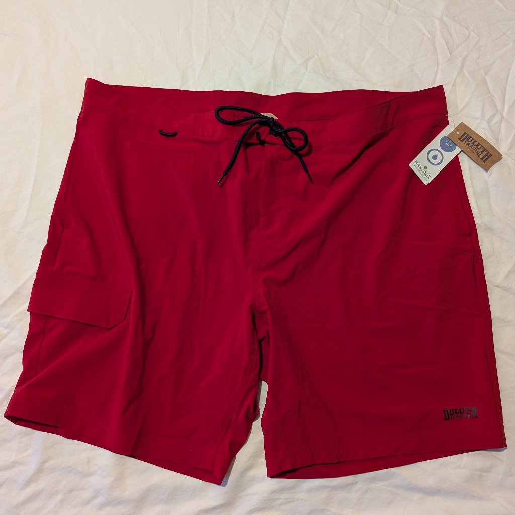 Duluth Trading Co Mens Boardshorts Size 46 Brand New Duluth Trading Co Mens Boardshorts Size 46 Brand New